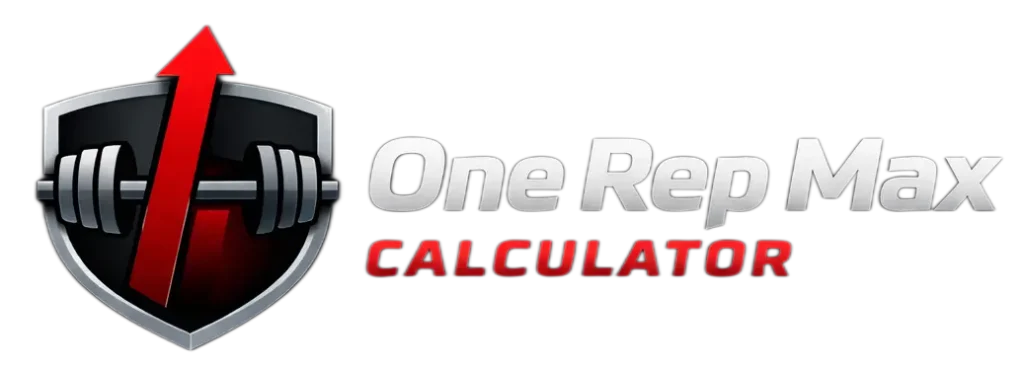 One rep max calcualtor logo.