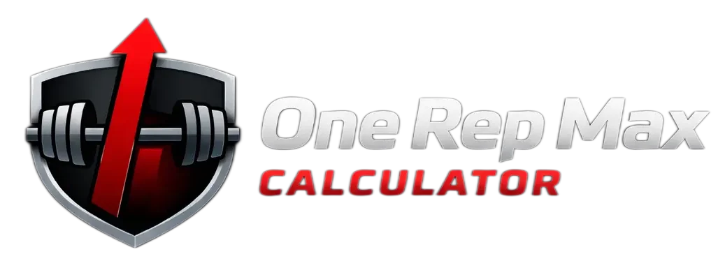 One rep max calcualtor logo.